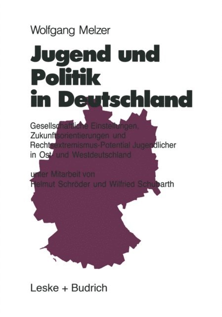 Wolfgang Melzer - Jugend und Politik in Deutschland, E-bok