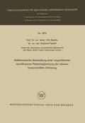 Mathematische Behandlung einer angenherten quasilinearen Potentialgleichung der ebenen kompressiblen Strmung