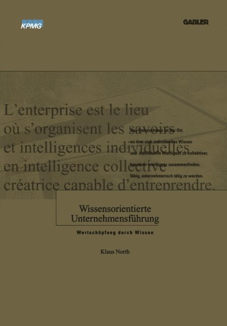 Klaus North - Wissensorientierte Unternehmensführung, E-bok