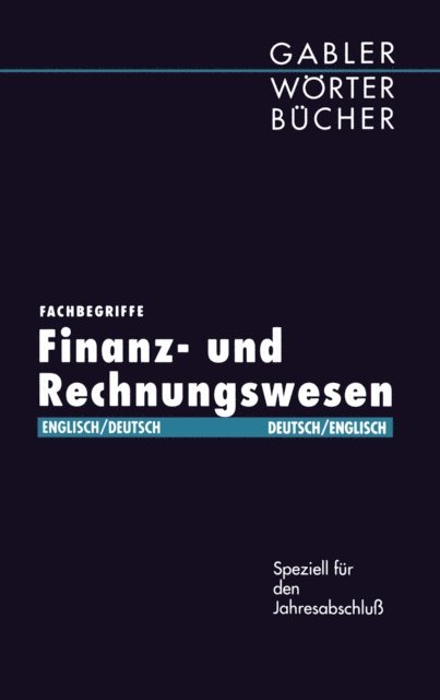 Gotz Hohenstein - Fachbegriffe Finanz- und Rechnungswesen, E-bok