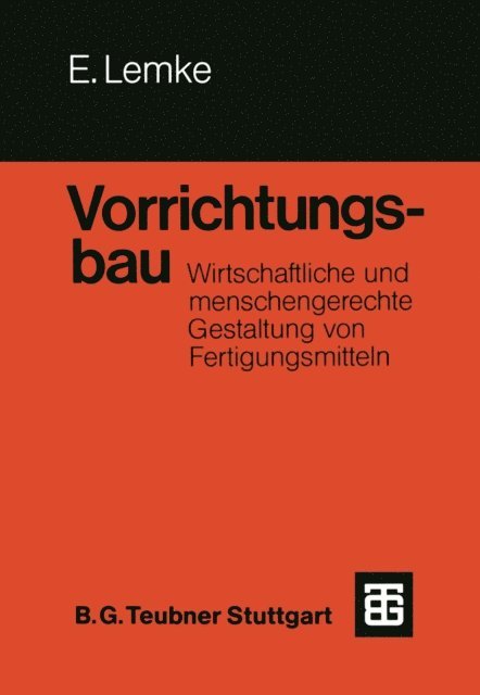 Erwin Lemke - Vorrichtungsbau, E-bok