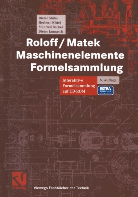 Dieter Jannasch, Manfred Becker, Herbert Wittel, Dieter Muhs - Roloff / Matek Maschinenelemente, E-bok