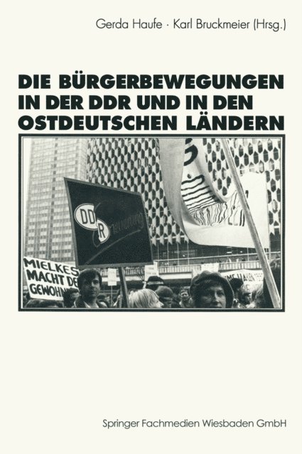 Karl Bruckmeier - Die Bürgerbewegungen in der DDR und in den ostdeutschen Bundesländern, E-bok