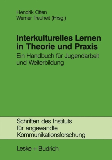 Werner Treuheit, Hendrik Otten - Interkulturelles Lernen in Theorie und Praxis, E-bok