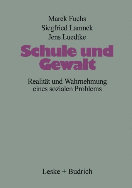 Marek Fuchs - Schule und Gewalt, E-bok