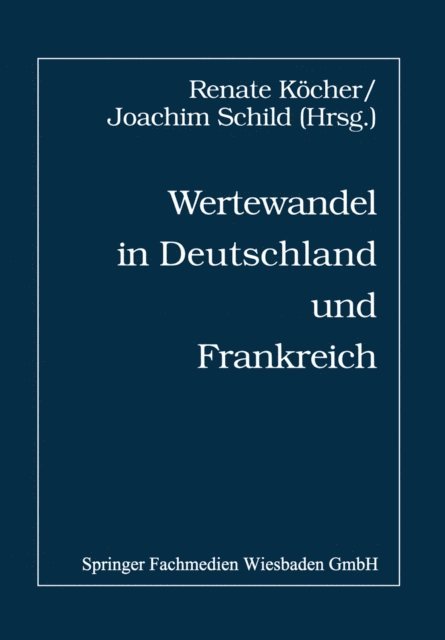 Renate Kocher - Wertewandel in Deutschland und Frankreich, E-bok