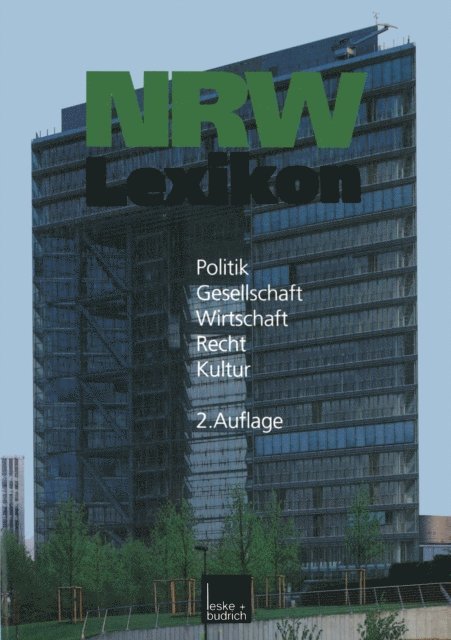Johannes Varwick, Ulrike Sommer, Andreas Kost, Barbara Budrich - NRW-Lexikon, E-bok
