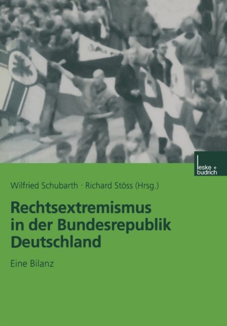 Wilfried Schubarth - Rechtsextremismus in der Bundesrepublik Deutschland, E-bok