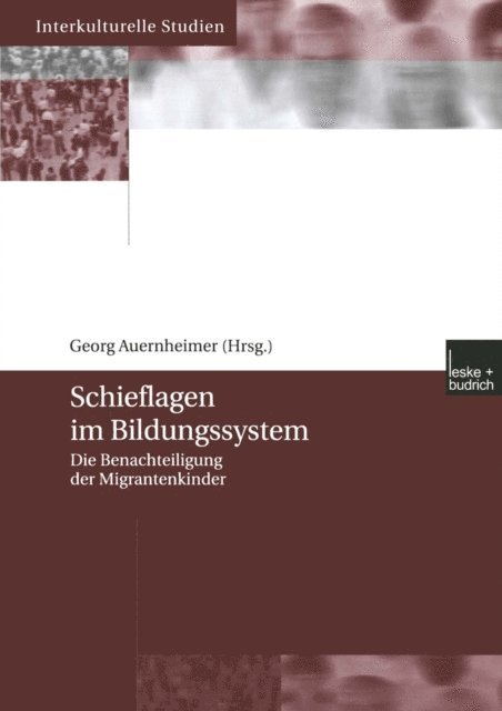Georg Auernheimer - Schieflagen im Bildungssystem, E-bok