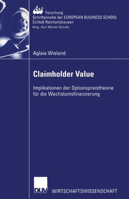 Aglaia Wieland - Claimholder Value, E-bok