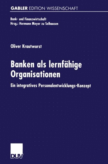 Oliver Krautwurst - Banken als lernfähige Organisationen, E-bok