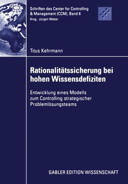 Titus Kehrmann - Rationalitätssicherung bei hohen Wissensdefiziten, E-bok