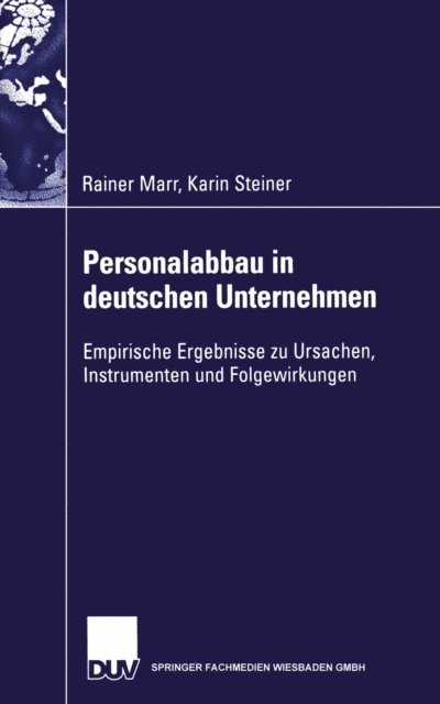 Karin Steiner, Rainer Marr - Personalabbau in deutschen Unternehmen, E-bok