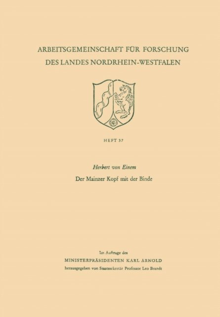 Herbert ?von? Einem - Der Mainzer Kopf mit der Binde, E-bok