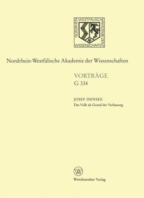 Josef Isensee - Das Volk als Grund der Verfassung, E-bok