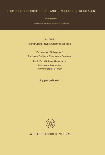 Walter Eichendorf - Doppelgalaxien, E-bok