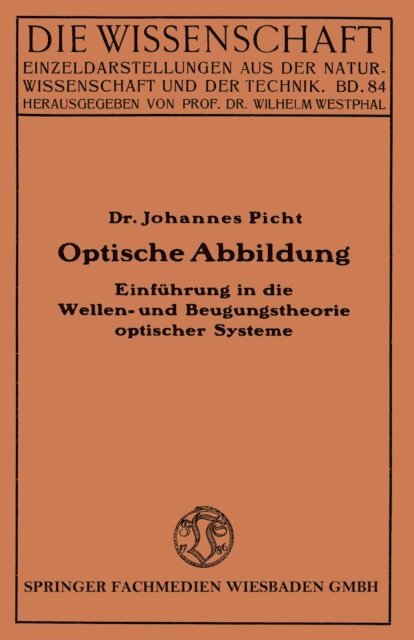Johannes Picht - Optische Abbildung, E-bok