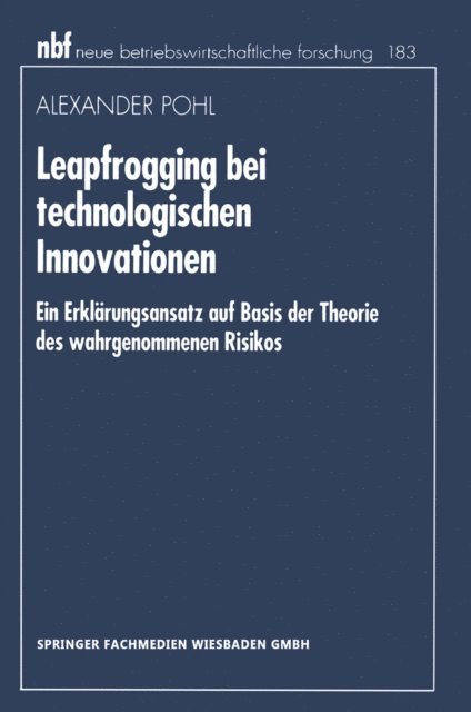 Alexander Pohl - Leapfrogging bei technologischen Innovationen, E-bok