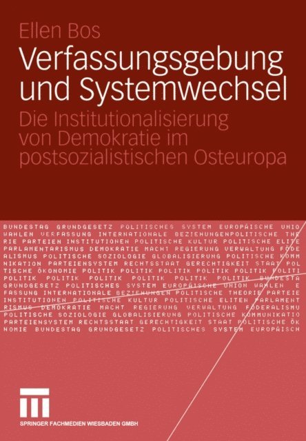 Ellen Bos - Verfassungsgebung und Systemwechsel, E-bok