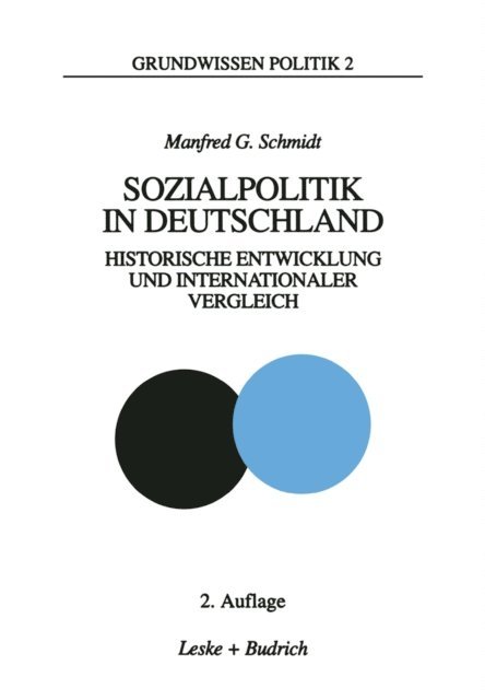 Manfred G. Schmidt - Sozialpolitik in Deutschland, E-bok