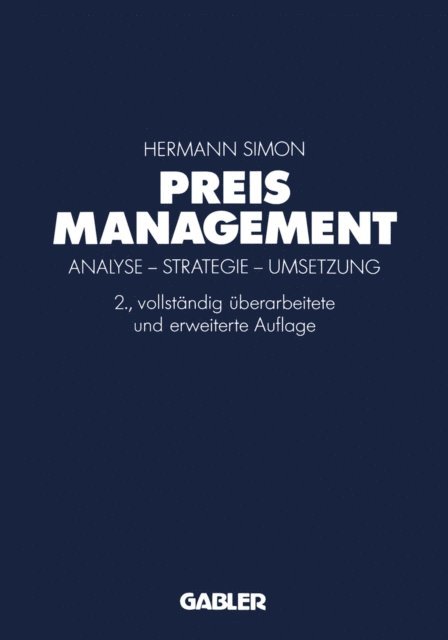 Hermann Simon - Preismanagement, E-bok