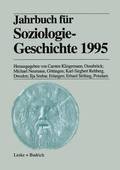 Jahrbuch fr Soziologiegeschichte 1995