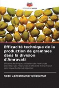 Efficacit� technique de la production de grammes dans la division d'Amravati