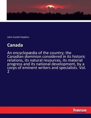 John Castell Hopkins - Canada, Häftad. Tillgänglighet: Lägg i varukorg