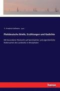 Plattdeutsche Briefe, Erz�hlungen und Gedichte