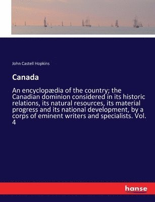 John Castell Hopkins - Canada, Häftad. Tillgänglighet: Lägg i varukorg