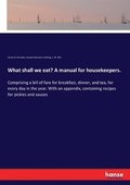 What shall we eat? A manual for housekeepers.