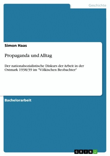 Simon Haas - Propaganda und Alltag, E-bok