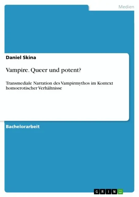 Daniel Skina - Vampire. Queer und potent?, E-bok. Tillgänglighet: Lägg i varukorg