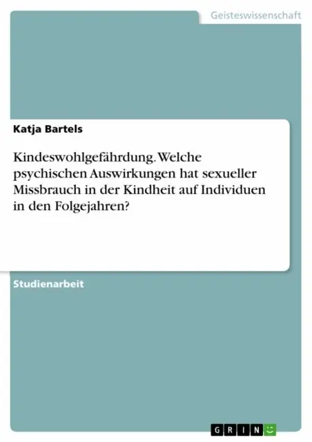 Katja Bartels - Kindeswohlgefährdung. Welche psychischen Auswirkungen hat sexueller Missbrauch in der  Kindheit auf Individuen in den Folgejahren?, E-bok. Tillgänglighet: Lägg i varukorg