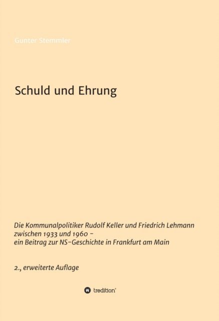 Gunter Stemmler - Schuld und Ehrung, E-bok