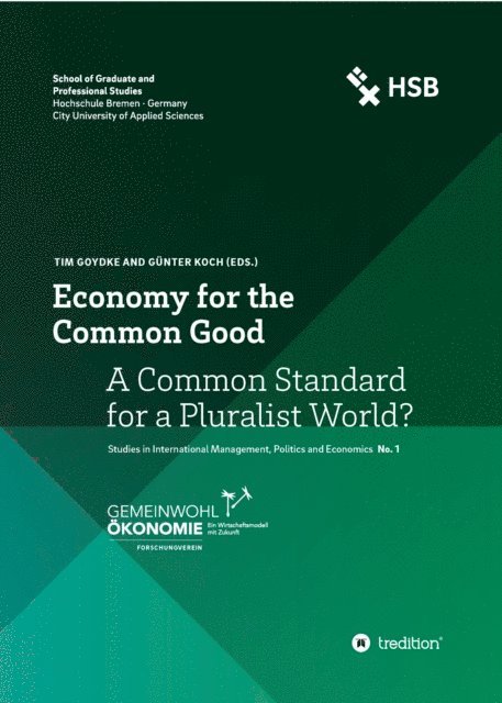 Gunter Koch, Tim Goydke - Economy for the Common Good, E-bok