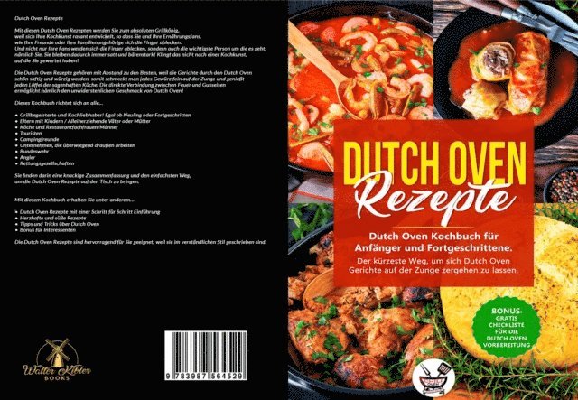 Walter Kibler - Dutch Oven Rezepte!, E-bok. Tillgänglighet: Lägg i varukorg