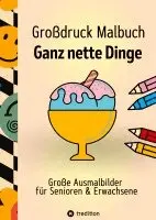 Hardy Haar - Großdruck Malbuch für Senioren, Erwachsene, Sehbehinderte Ganz nette Dinge zum Ausmalen Extra Große Motive Einfaches Malen für Rentner, Seniorengruppen, Beschäftigungsbuch, Häftad. Tillgänglighet: Lägg i varukorg