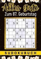 87 Geburtstag Geschenk ; Alles Gute zum 87. Geburtstag - Sudoku