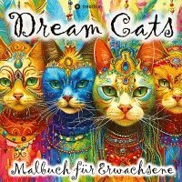 Kenya Kooper - Malbuch Katze Dream Cats für Erwachsene, Frauen, Jugendliche mit Mandalas Tarot Weltall Sprüchen, Häftad