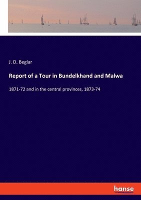 J D Beglar - Report of a Tour in Bundelkhand and Malwa, Häftad
