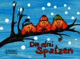 Christian Morgenstern - Die drei Spatzen, Kartonnage