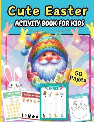 Tobba - Cute Easter Activity Pages 50 Pages, Häftad