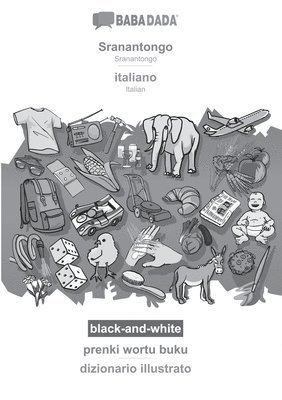 Babadada Gmbh - Sranantongo - italiano, prenki wortu buku, BW, Häftad