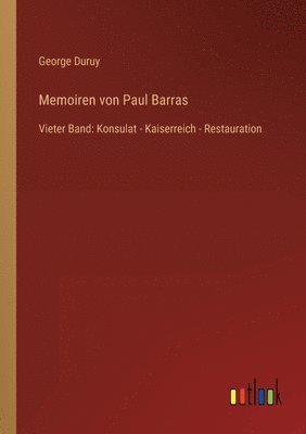 Memoiren von Paul Barras