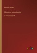 Menschen untereinander