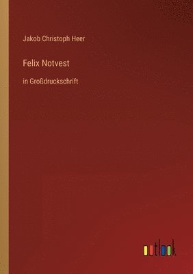 Jakob Christoph Heer - Felix Notvest, Häftad