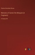 Memoirs of Carwin the Biloquist (A Fragment)