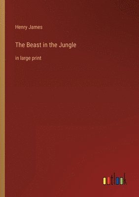 Henry James - Beast in the Jungle, Häftad