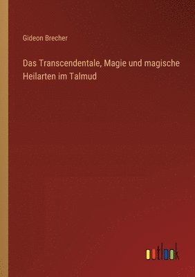 Gideon Brecher - Transcendentale, Magie und magische Heilarten im Talmud, Häftad